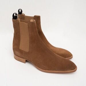 Lemare Chelsea Boots – Crosta Tabacco Suede – EU 45
